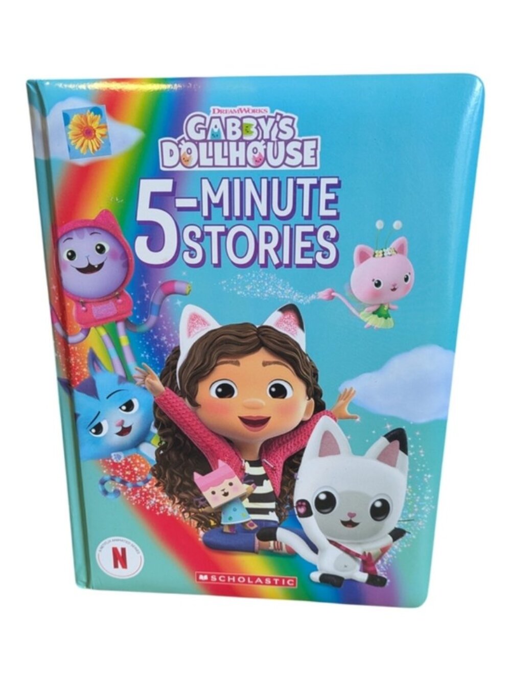 **4/$20** Gabby's Dollhouse: 5-Minute Stories Hardcover Puff Book